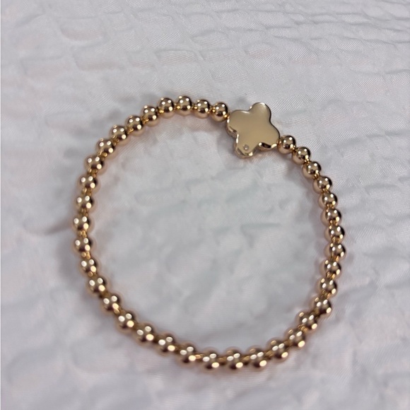 Reversible House of Harlow Gold Beaded Bracelet - Picture 3 of 6